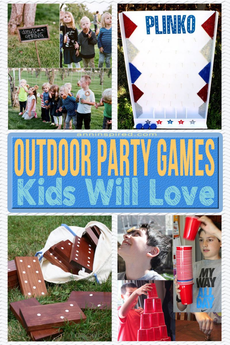 Outdoor Party Games Kids Will Love | Ann Inspired