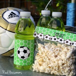 Time Out Treats Soccer Snack Printables