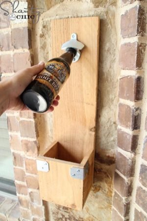 DIY Cedar Bottle Opener