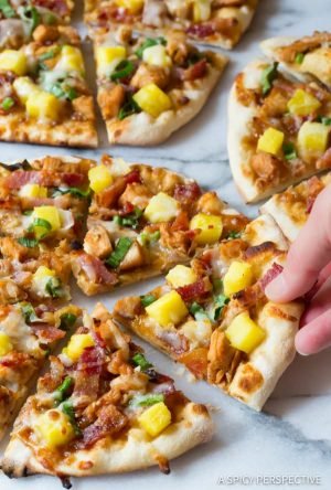 Grilled Chicken Teriyaki Pizza