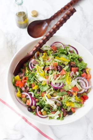 Summer Italian Sub Salad