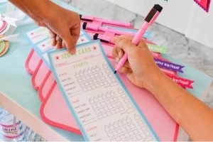 Gymnastic Themed Birthday Party Planner