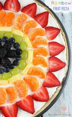 Rainbow Fruit Pizza Recipe