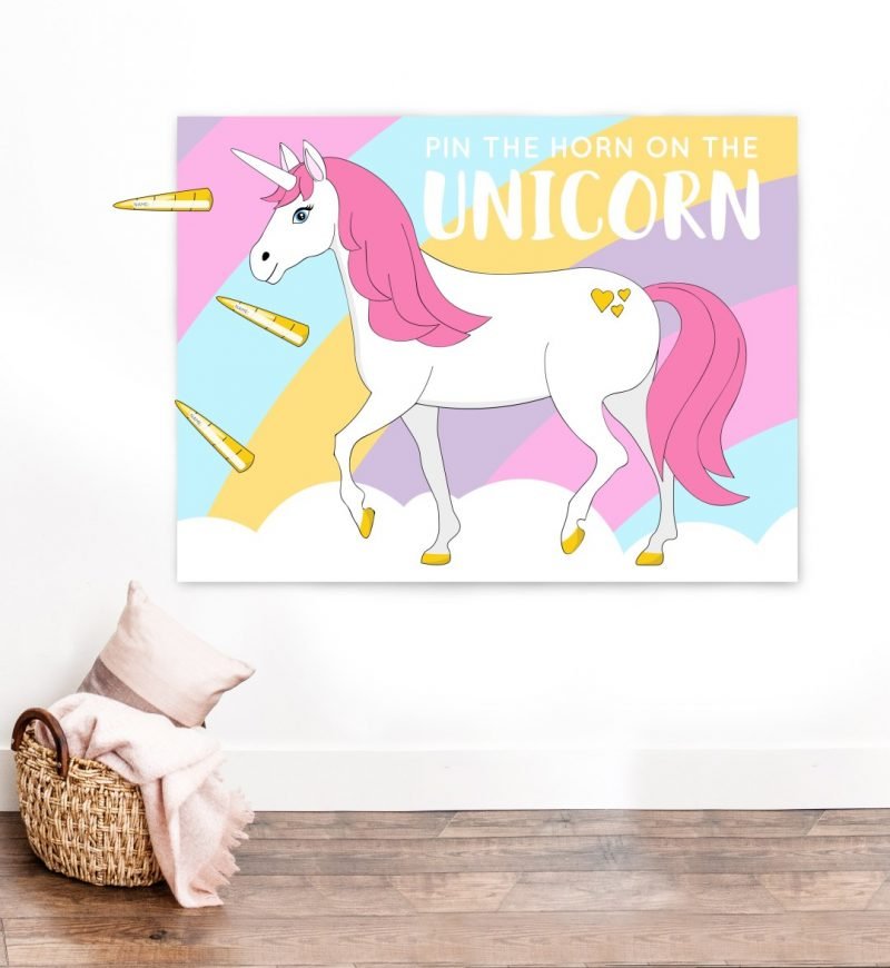 Unicorn Birthday Party Free Printable | Ann Inspired