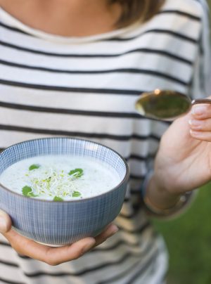 Chilled White Gazpacho Recipe