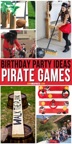 Pirate Birthday Party Games for Kids and Adults