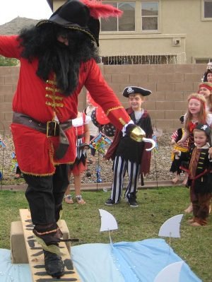 Pirate Birthday Party Games