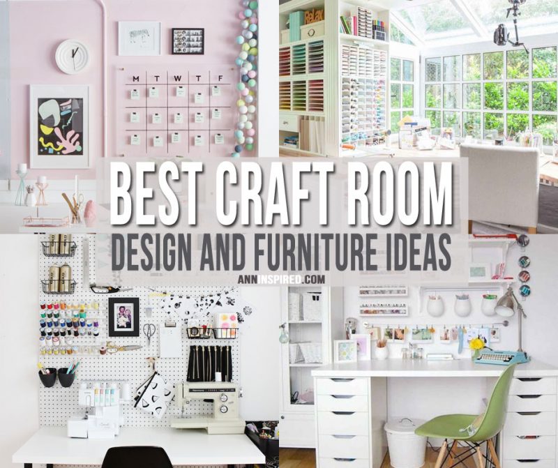 Craft Room Design and Furniture | Ann Inspired