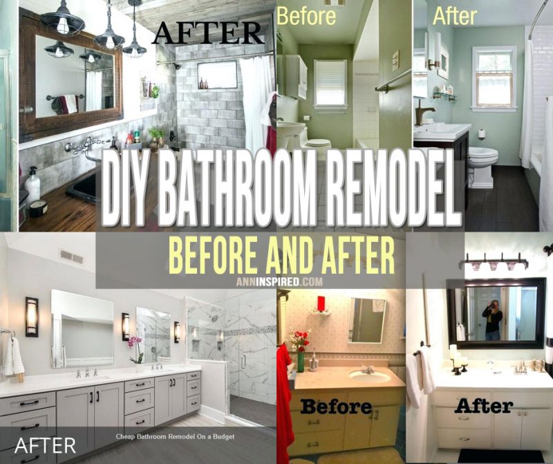 DIY Small Bathroom Remodel Ideas | Ann Inspired