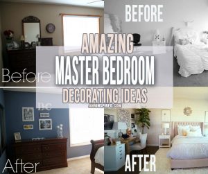 Master Bedroom Decorating Design Ideas Before and After