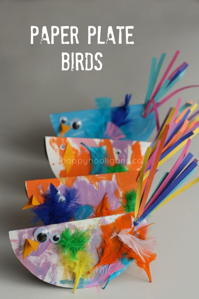 Bird Crafts for Preschoolers and Toddlers | Ann Inspired