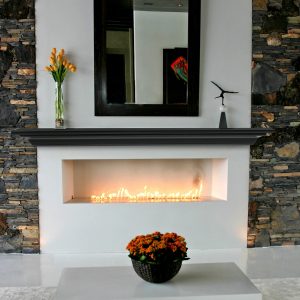 Contemporary Fireplace Mantel Shelves