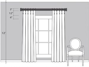 Curtain Rod Size for Sliding Glass Door