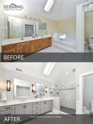 Easy DIY Bathroom Remodel