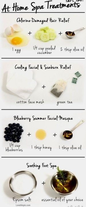 Easy Spa Treatments at Home