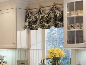Living Room Curtains with Valance