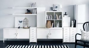 Living Room Storage Cabinets White