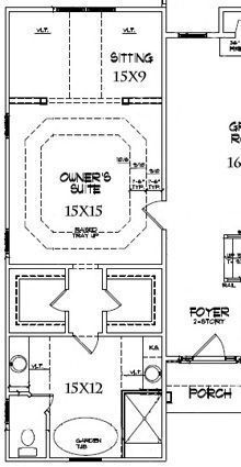 Master Suite Bathroom Floor Plans