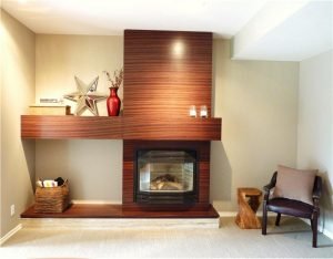 Modern Wood Fireplace Mantels