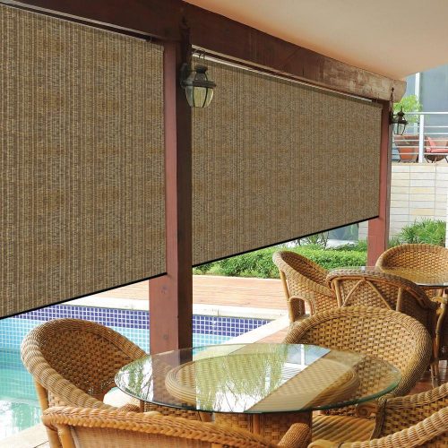 Outdoor Bamboo Shades for Porch | Ann Inspired