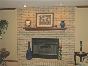 Paint Over Brick Fireplace