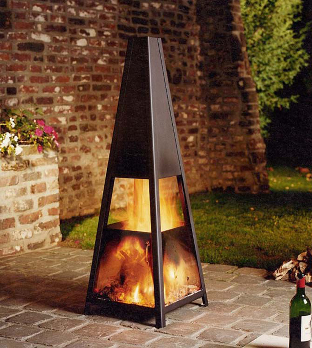 Portable Gas Fireplace Outdoor 
