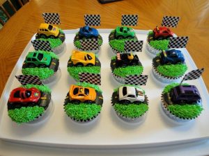 Race Car Cupcake Cake