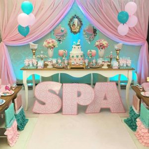 Spa Themed Party Decorations