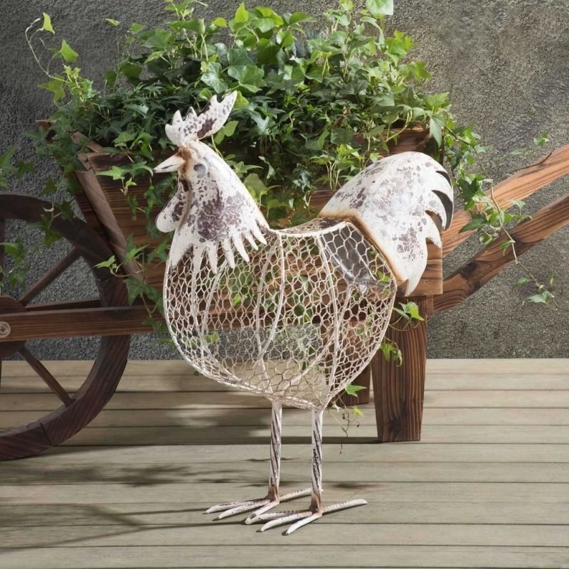 Chicken Wire Garden Sculptures Ann Inspired
