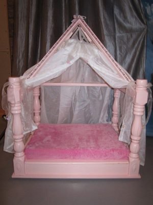Princess Dog Bed with Canopy