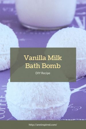 DIY Vanilla Milk Bath Bomb Recipe