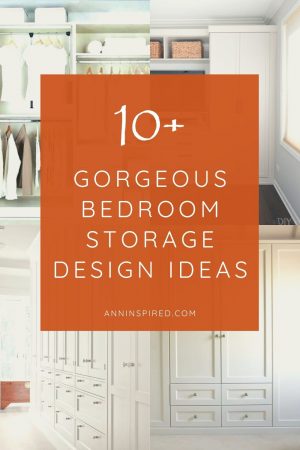 10+ Gorgeous Bedroom Storage Design Ideas