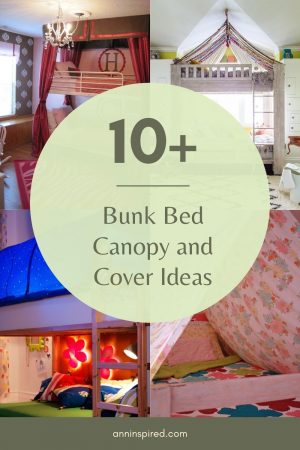 10+ Wonderful Bunk Bed Canopy and Cover Ideas