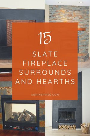 15 Original Slate Fireplace Surrounds and Hearths