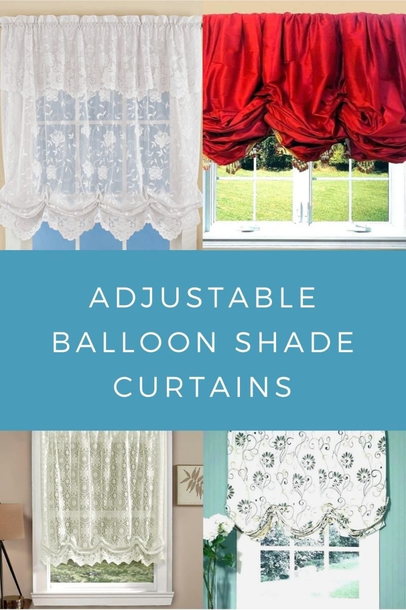 Adjustable Balloon Shade Curtains Ann Inspired