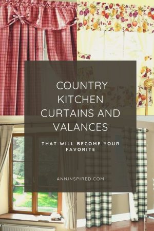Beautiful Country Kitchen Curtains and Valances