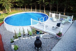 Above Ground Pool Ideas for Small Backyard