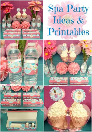 Home Spa Party Supplies