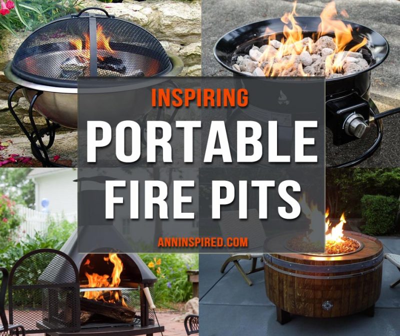 19 Best Portable Fire Pits | Ann Inspired