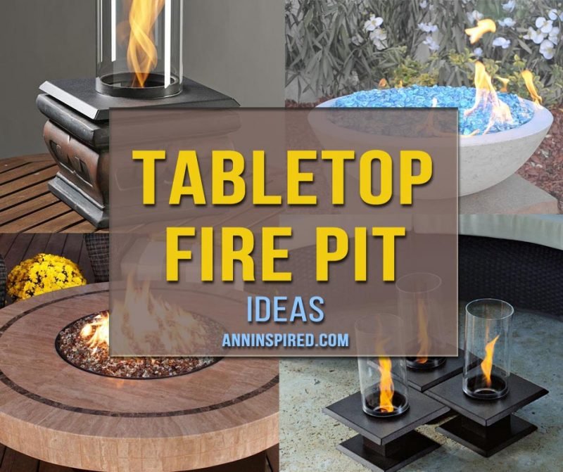 16 Spectacular Tabletop Fire Pit Ideas Ann Inspired 