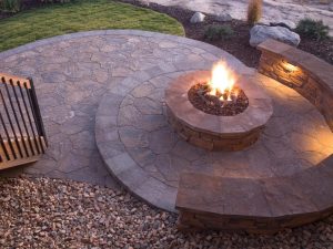 Brick Fire Pit