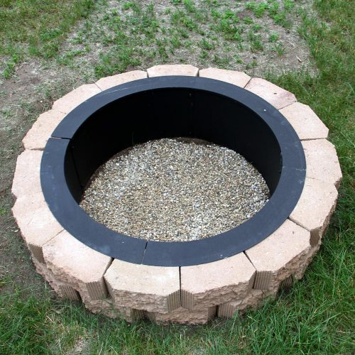 Build Inground Fire Pit | Ann Inspired