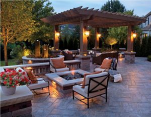 Deck Ideas with Fire Pit