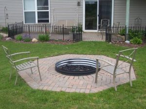 Fire Pit Metal Ring Insert