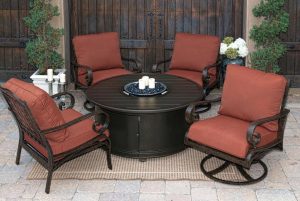 Fire Pit Seating Set