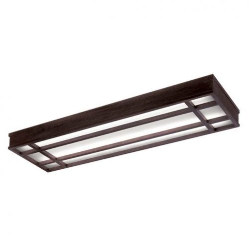 wood-frame-fluorescent-light-fixtures | Ann Inspired