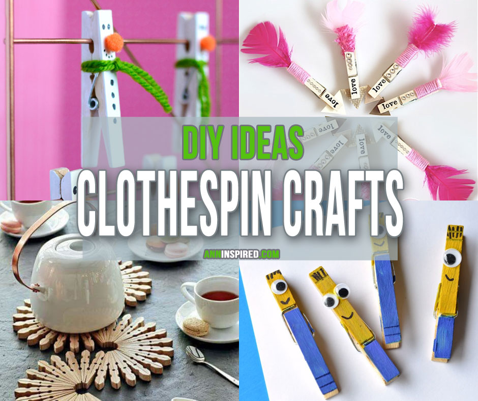 Amazing Clothespin Craft Ideas