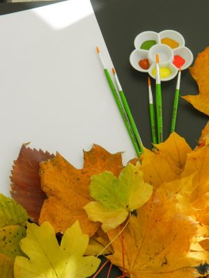 How to Make diy Fall Leaf Prints with Kids