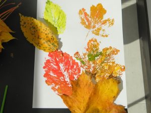 How to Make Leaf Prints on Paper