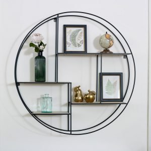 Round Iron Shelf Ideas